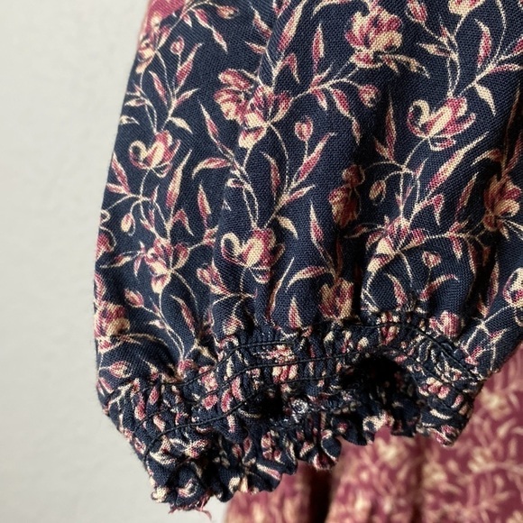 Faherty Sibley Dress in Antique Vines Spice Size XS - Picture 5 of 14